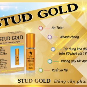 Alternative view of Chai Xịt Stud Gold, Chống Xuất Tính Sớm, Kéo Dài Quan Hệ - Chai 10ml