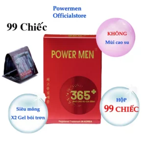 Alternative view of Bao Cao Cu POWER MEN 365 - Nhiều Chất Bôi Trơn, Dùng Gia Đình, Khách Sạn, Tiết Kiệm