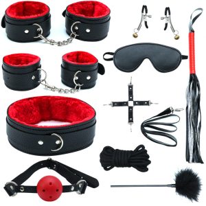 Alternative view of Bộ Dây Trói Bạo Dâm 10 Món Dụng Cụ Đồ Chơi Tình Yêu