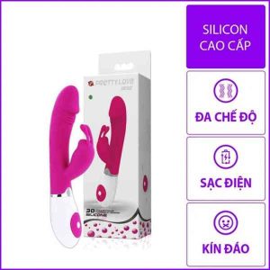 Dương Vật Giả Pretty Love Gene 30 Chế Độ Rung