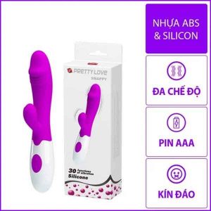 Dương Vật Giả Pretty Love Snappy 12 Chế Độ Rung