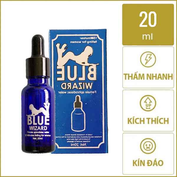 Kích dục nữ Cực mạnh Blue Wizard- (20ml)