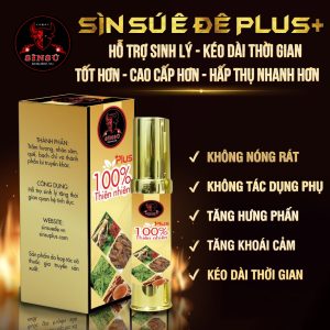Alternative view of Chai Xịt Sìn Sú Ê Đê PLus  - Kéo Dài Quan Hệ Nam Giới - (Lọ 7ml)