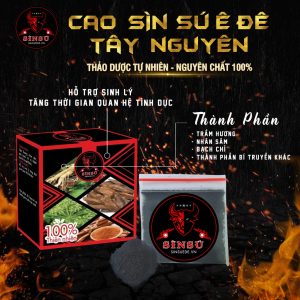 Sìn Sú Bột Đen - Kéo Dài Thời Gian Quan Hệ Nam Giới ( Gói 1 Gram)