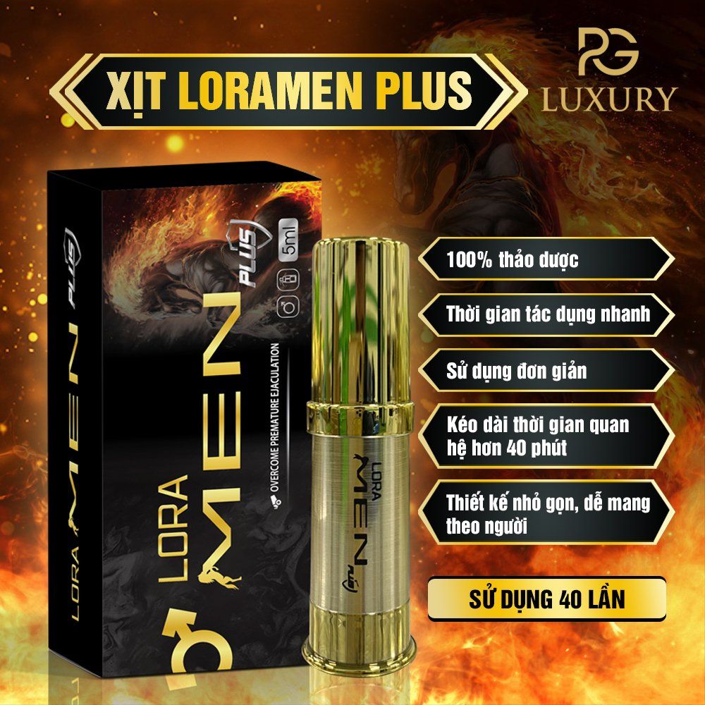 Lora Men - Chai Dạng Xịt 5ml