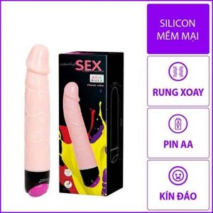 Dương Vật Giả Baile Đa Năng SEX 2 Pin Ngoáy