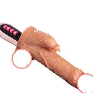 Alternative view of Dương Vật Giả Cầm Tay Riels Có Nhánh Rung Thụt