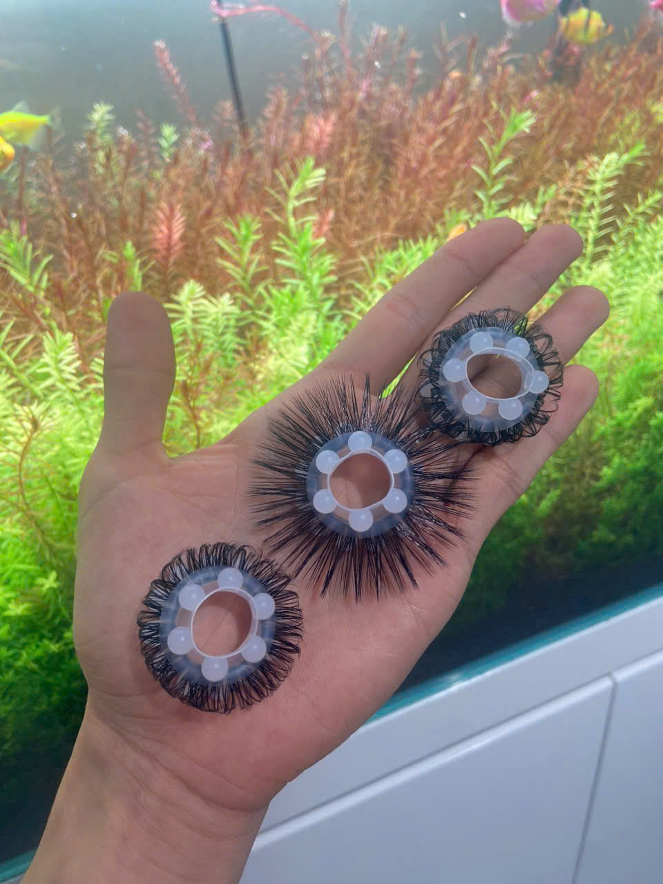 Vòng Mắt Trừu Lông Cao Cấp Đeo - Tăng Khoái Cảm