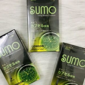 Alternative view of Sumo 4 in 1 52mm, Hộp 12 cái – Bao cao su gân gai kéo dài thời gian