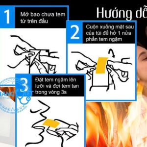 Alternative view of Tem Ngậm Vinix Hỗ Trợ Tăng Cường Sinh Lý Nam